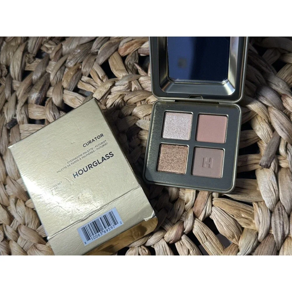 $68 Hourglass Curator Eyeshadow Palette FUTURIST  4 Shades/Full Size/NEW In Box